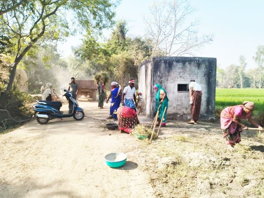 नौघटा में विकास-स्वच्छता पर जोर