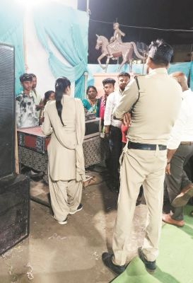 तेज आवाज में बजाया साउंड, संचालक के विरूद्ध कार्रवाई