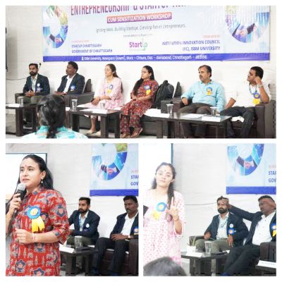 आईएसबीएम विवि में उद्यमिता व स्टार्टअप जागरूकता सह संवेदनशीलता कार्यशाला