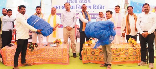 जामगांव जनसमस्या निवारण शिविर में 179 आवेदन