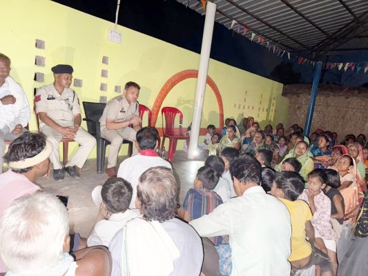 पुसौर पुलिस ने चलाया नशा मुक्ति जागरूकता अभियान