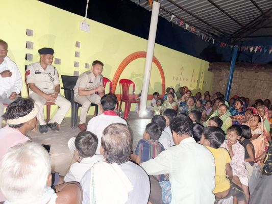 पुसौर पुलिस ने चलाया नशा मुक्ति जागरूकता अभियान