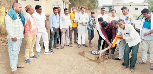 राजाढार में बनेगा गौरव पथ, विधायक ने किया भूमिपूजन
