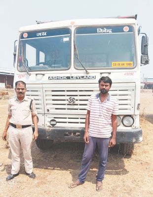 खनिजों के अवैध परिवहन पर कार्रवाई