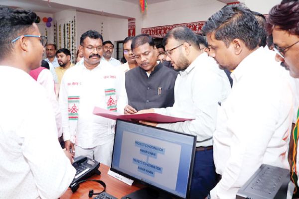 वन मंत्री ने सिंगल विंडो रूम और केंद्रीकृत निगरानी केंद्र का किया लोकार्पण