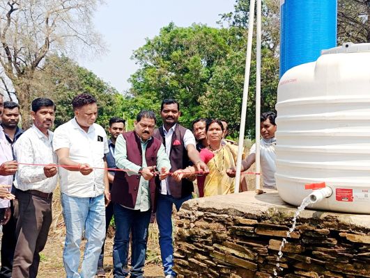विधायक ने किया जल शुद्धिकरण इकाई का उद्घाटन