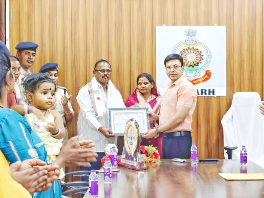 39 वर्ष की सेवा उपरांत एएसआई सेवानिवृत्त