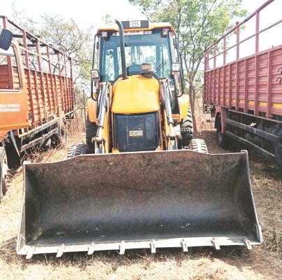 खनिजों के अवैध उत्खनन व परिवहन पर कार्रवाई