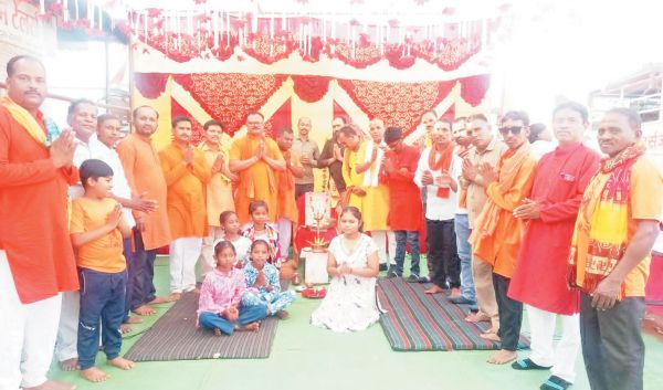 जामगांव में हनुमान जयंती धूमधाम से मना