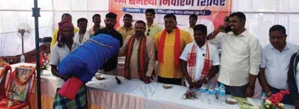 गुमियापाल शिविर में 41 आवेदनों का निदान