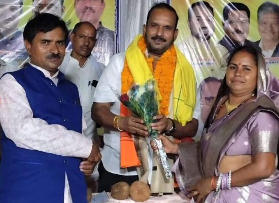 माँ कर्मा जयंती कार्यक्रम में शामिल हुए भाजपा नेता योगेश तिवारी