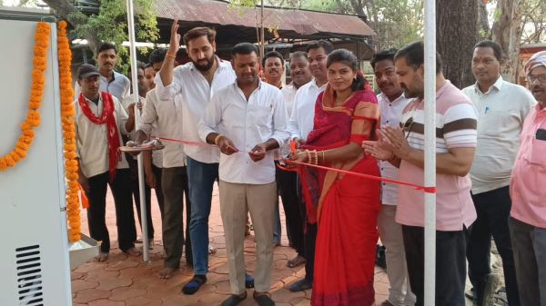 नपाध्यक्ष ने वाटर कूलर का किया शुभारंभ