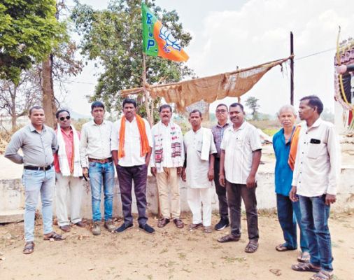 भाजपा का स्थापना दिवस मना