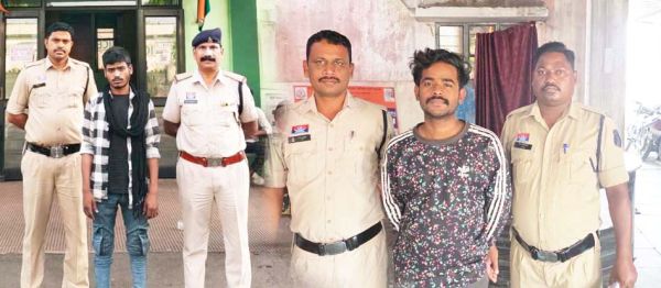 नाबालिग को भगाया-रेप, दो आरोपी गिरफ्तार