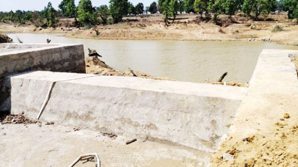 मनरेगा से बना 19 लाख का चेक डेम बना किसानों के लिए वरदान, मिल रहा सिंचाई का लाभ