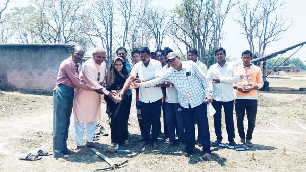 उचित मूल्य सह गोदाम निर्माण का भूमिपूजन