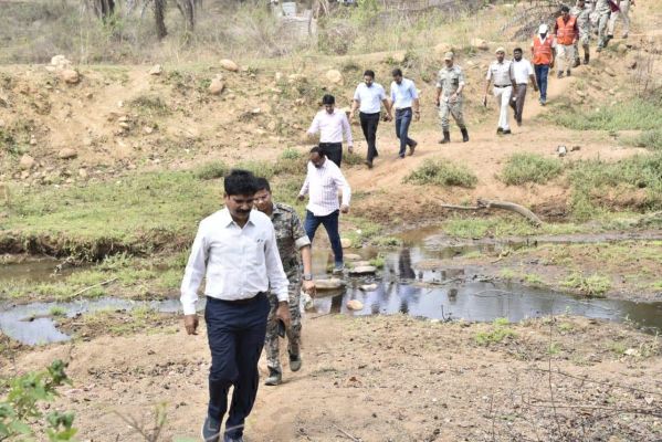 पैरी पखना गांव में कलेक्टर की चौपाल