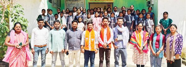 भाजपा  स्थापना दिवस सप्ताह, हॉस्टल संपर्क अभियान आयोजित