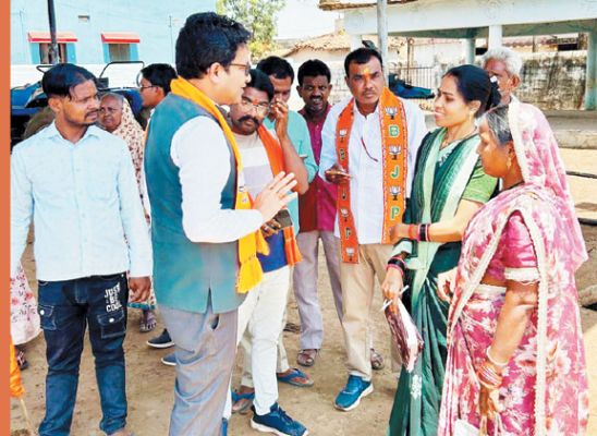 गांव चलो अभियान, सुंदरकेरा में जनसंवाद