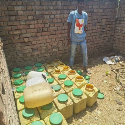 महुआ पास नष्ट, भट्टी ध्वस्त, एक आरोपी गिरफ्तार