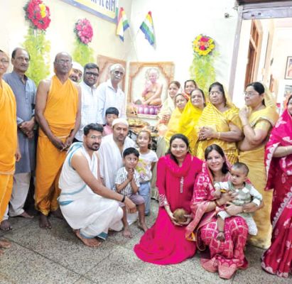 आचार्य श्रीविद्यासागर महाराज के पावन ‘चरण कमल’ की स्थापना