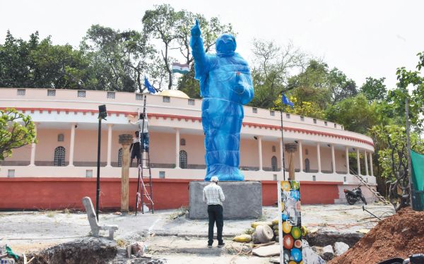 डॉ. अम्बेडकर की कांस्य प्रतिमा का सीएम करेंगे अनावरण 