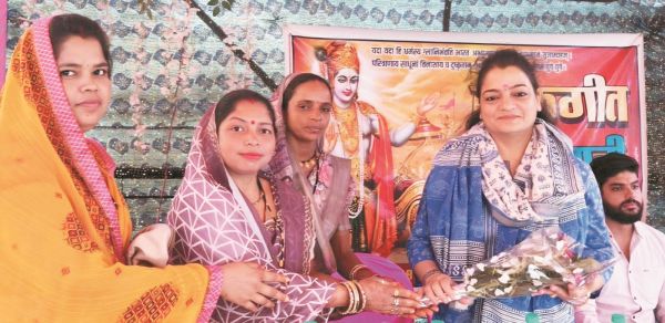 भक्त मां कर्मा जयंती महोत्सव में शामिल हुईं जिपंअध्यक्ष