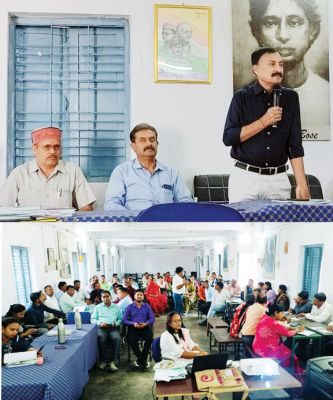 नवीन पाठ्यपुस्तकों पर पांच दिनी प्रशिक्षण