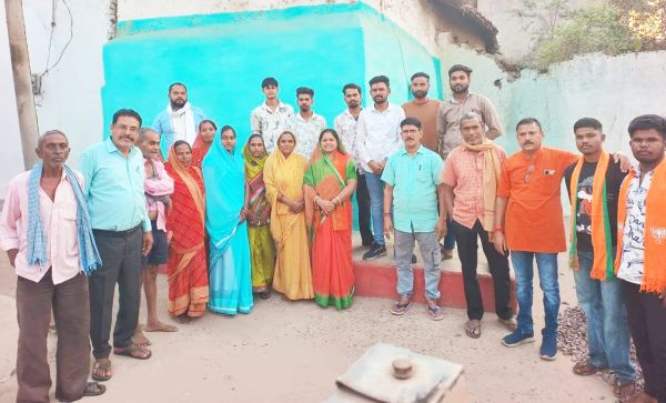 गांव चलो-घर चलो अभियान  फूंडा-देवादा में भाजपा का जनसंपर्क