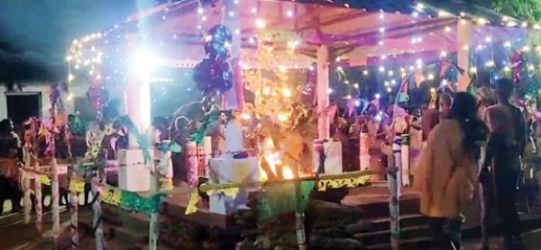 विश्व शांति अखंड ब्रह्म यज्ञ, विधायक लता उसेंडी ने लिया आशीर्वाद