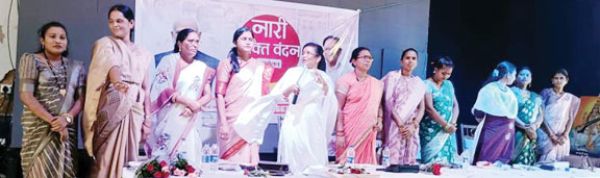 बीजापुर में नारी शक्ति वंदन अधिनियम के समर्थन में भव्य आयोजन