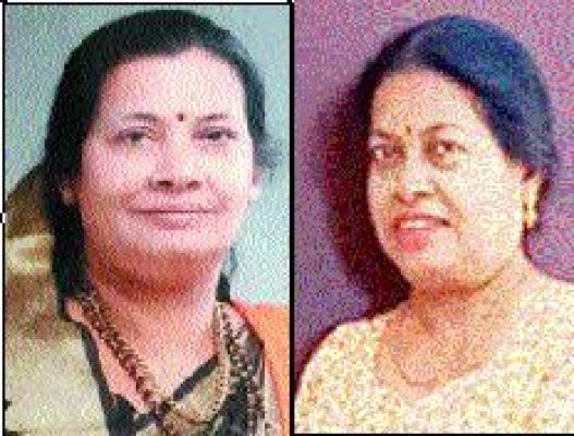 महिला मोर्चा की दक्षिण-उत्तर मंडल की कमान  मधु और शैल के हाथों में