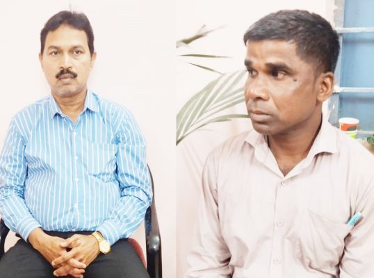 रिश्वत लेते बीईओ  रंगे हाथ गिरफ्तार