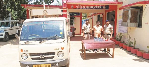 शराब परिवहन करते आरोपी गिरफ्तार