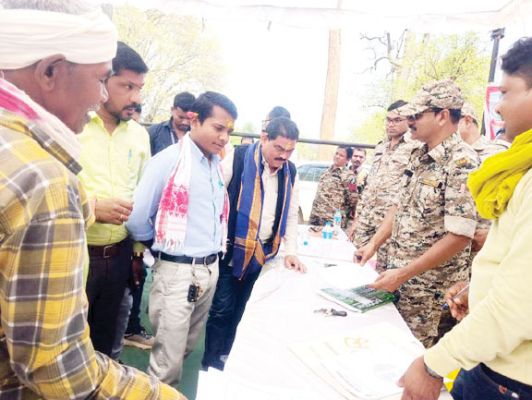 सुदूर ग्राम मालेवाही में बहु-विभागीय सेवा शिविर