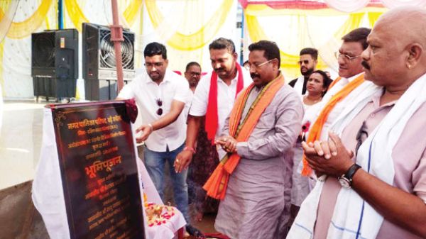 बचेली में 4 करोड़ के 30 विकास कार्यों का भूमिपूजन