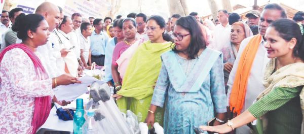  माकड़ी में जनसमस्या निवारण शिविर, विधायक ने 13 करोड़ के विकास कार्यों का किया भूमिपूजन