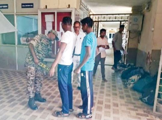 परिवहन आरक्षक भर्ती परीक्षा शांतिपूर्ण निपटा