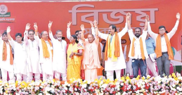 महासमुंद विधायक पश्चिम बंगाल विस चुनाव में कर रहे प्रचार