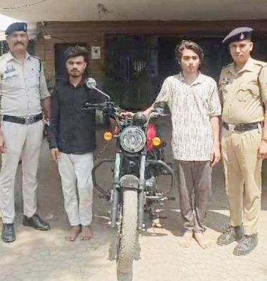 बुलेट चोरी करने वाले 2 गिरफ्तार