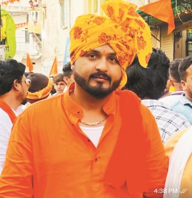 भाजयुमो में सुनील को मिला जिला मंत्री का दायित्व