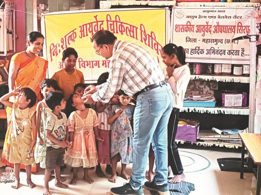 पोषण पखवाड़ा पर जनजागरूकता व स्वास्थ्य संवर्धन कार्यक्रम