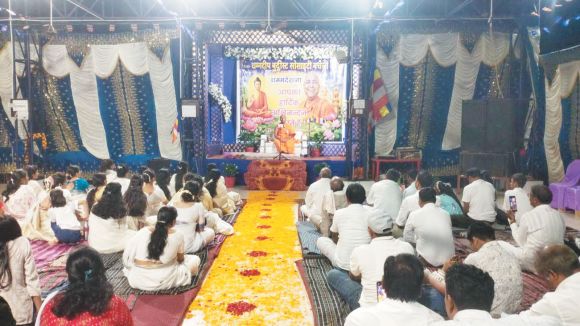 धम्मदेशना में दिया करुणा और सदाचार का संदेश