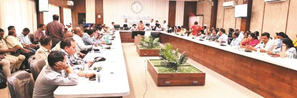 उप निरीक्षक भर्ती परीक्षा, प्रेक्षकों और फ्लाईंग स्क्वाड टीम ने लिया प्रशिक्षण