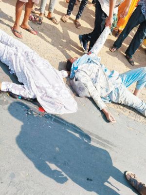 रफ्तार ट्रक ने स्कूटी सवार दो शिक्षिकाओं को कुचला, एक की मौत, दूसरी गंभीर