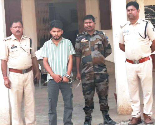 पेट्रोल पंप में चोरी, एक आरोपी गिरफ्तार