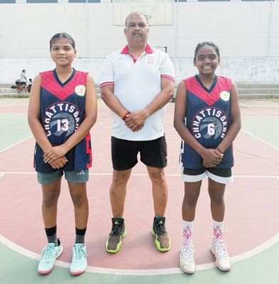 सरगुजा के दो बास्केटबॉल खिलाडिय़ों का राज्य टीम में चयन