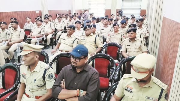 राष्ट्रीय तंबाकू नियंत्रण पर पुलिस कर्मियों की कार्यशाला