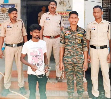 नाबालिग से छेड़छाड़, आरोपी गिरफ्तार