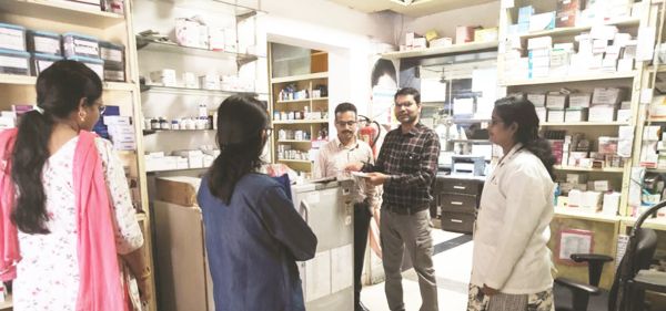 खाद्य और औषधि प्रशासन की टीम का जांच अभियान जारी